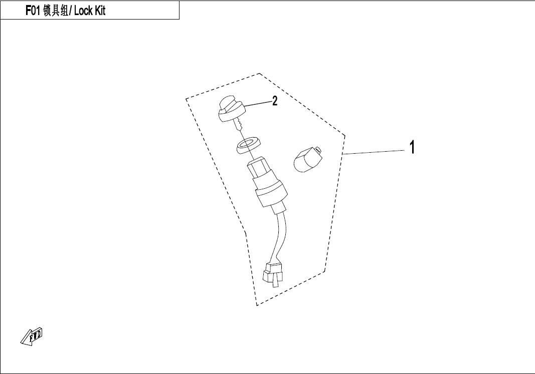 F01 - LOCK KIT