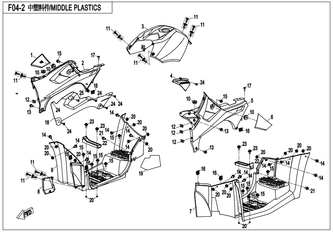 F04-2 - MIDDLE PLASTICS