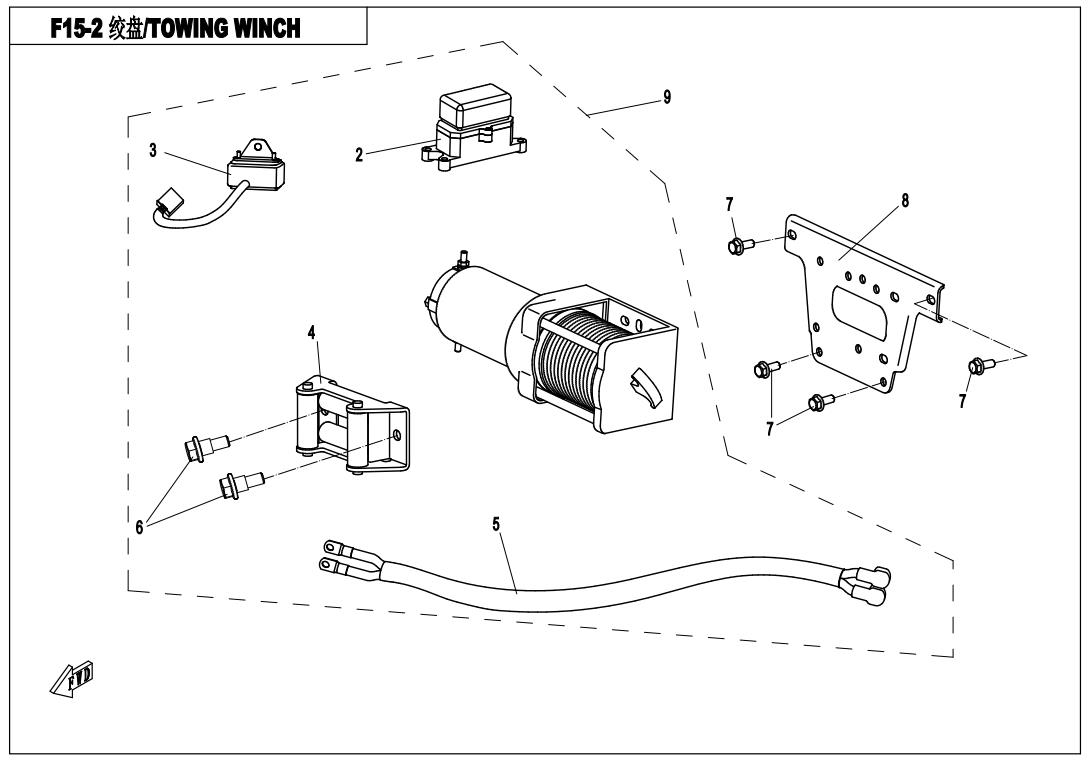 F15-2 - TOWING WINCH