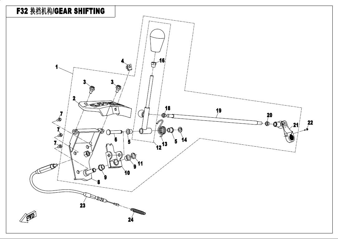 F32 - GEAR SHIFTING