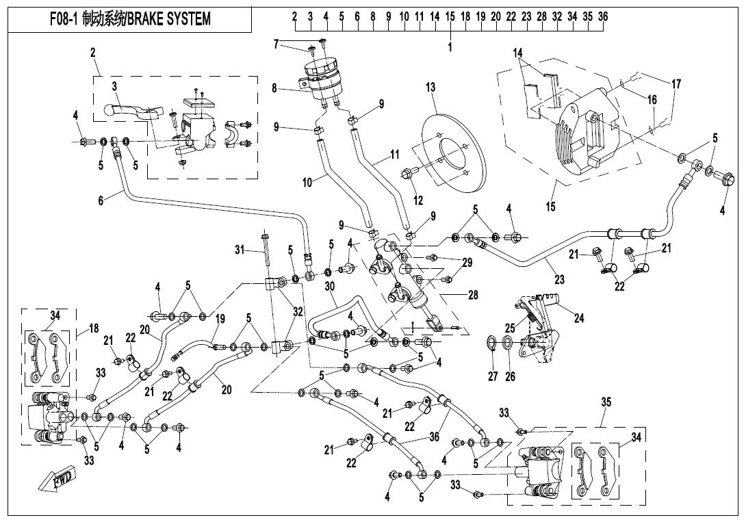 F08-1 - BRAKE SYSTEM