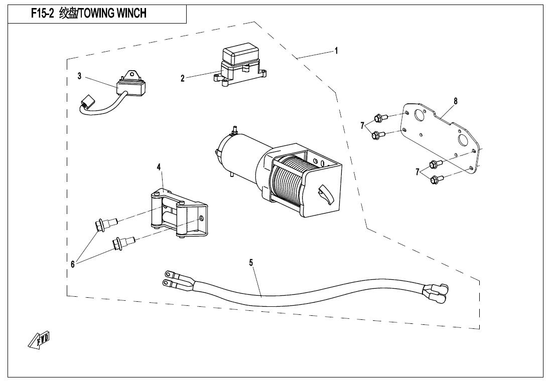F15-2 - TOWING WINCH