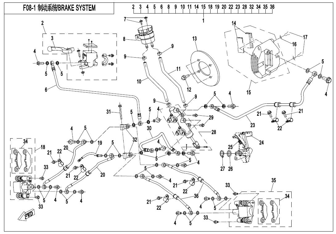 F08-1 - BRAKE SYSTEM