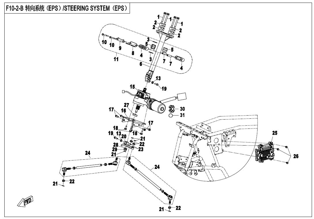 F10-2-B - STEERING SYSTEM(EPS)