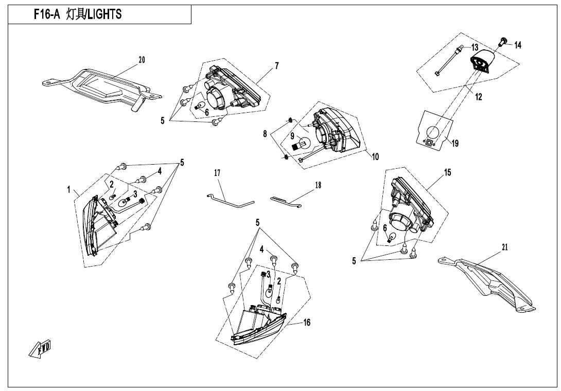 F16-A - LIGHTS(EURO)