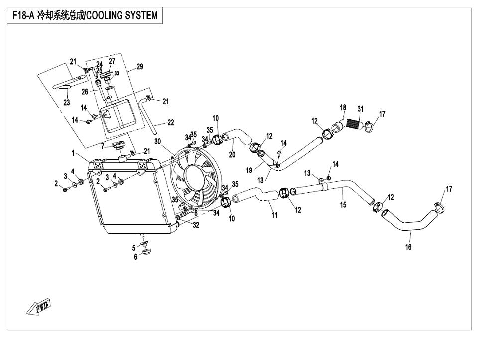 F18-A - COOLING SYSTEM(OLD)