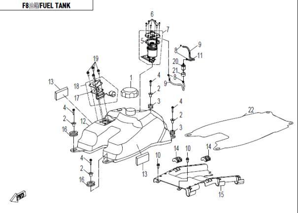 F17 - FUEL TANK