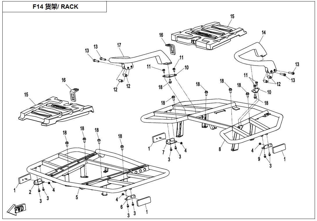 F14 - RACK