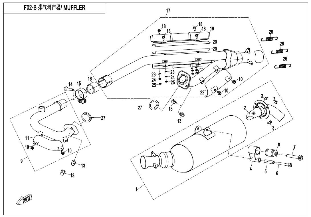 F02-B - MUFFLER