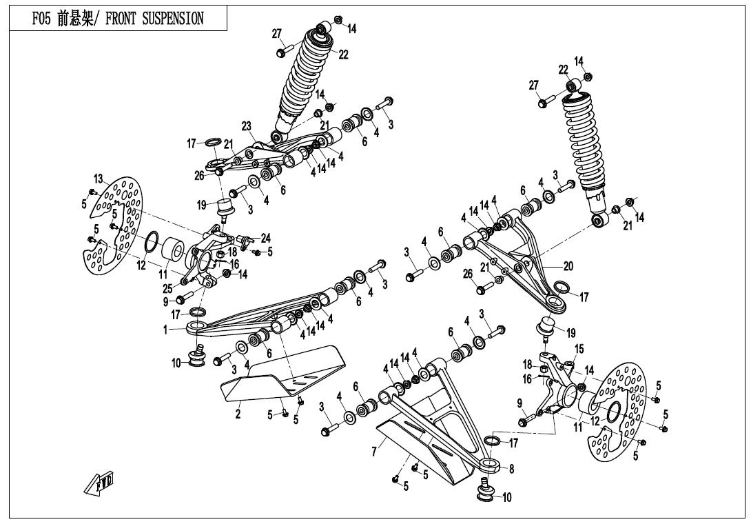 F05 - FRONT SUSPENSION