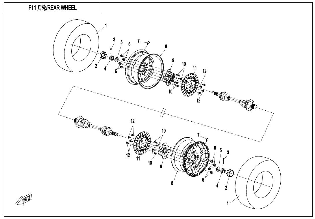F11 - REAR WHEEL