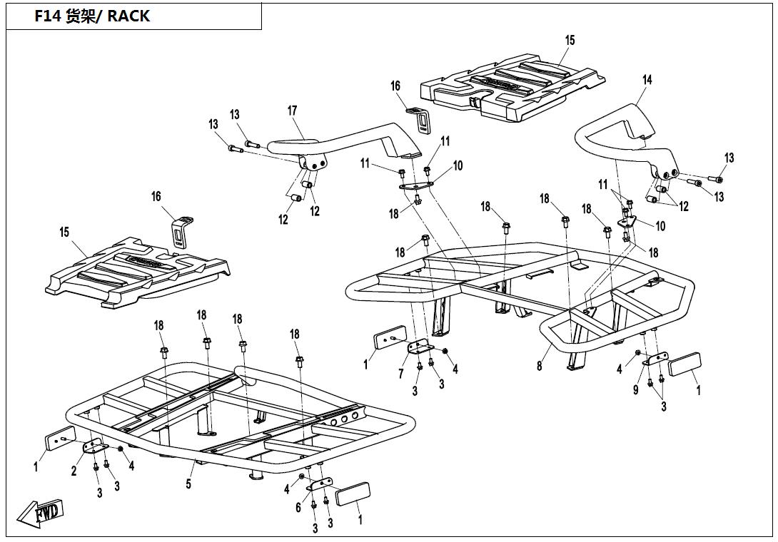 F14 - RACK