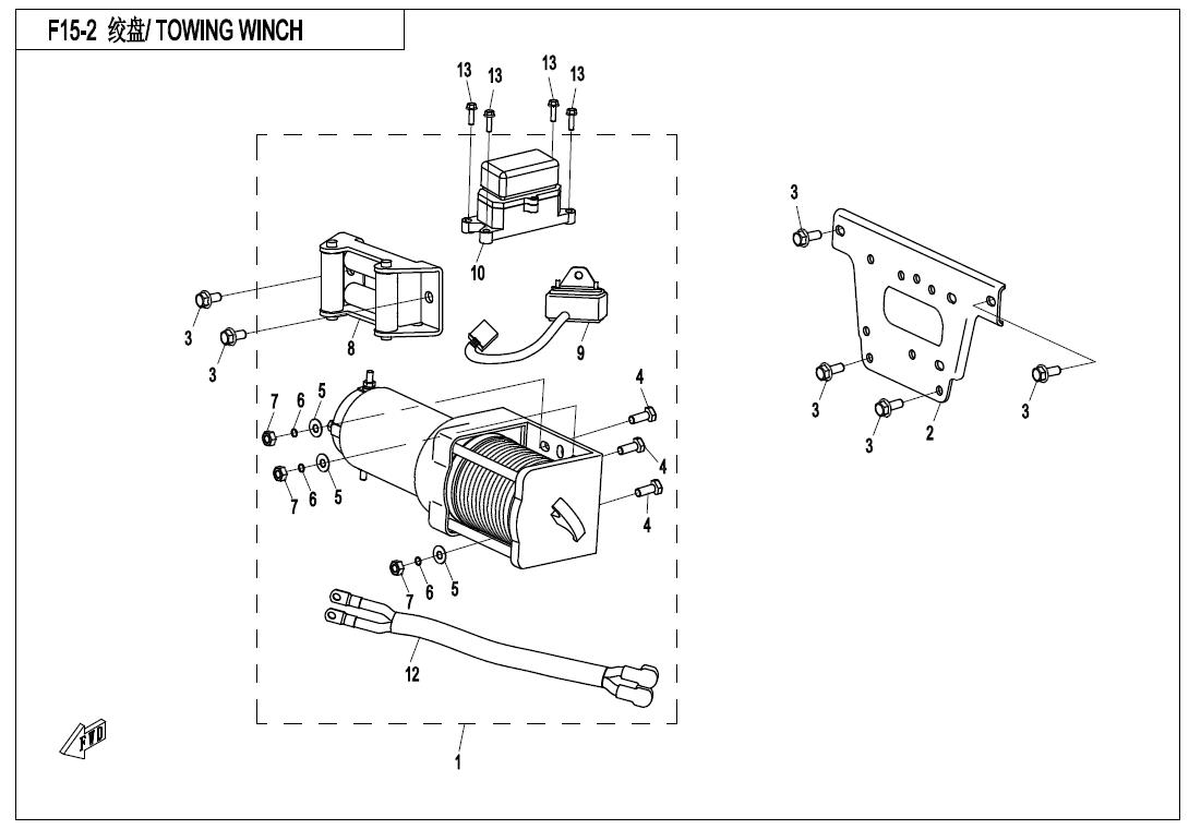 F15-2 - TOWING WINCH