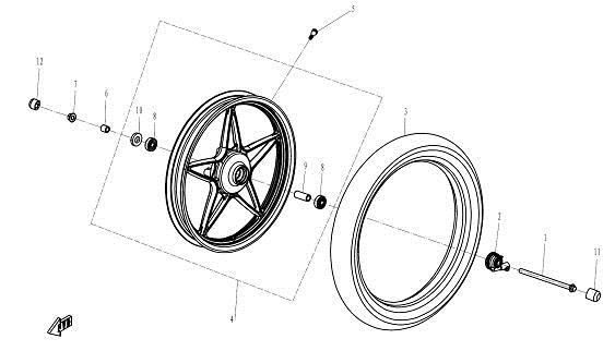 F07 - FRONT WHEEL