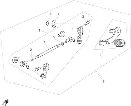 F03-4 - GEARSHIFT LEVER