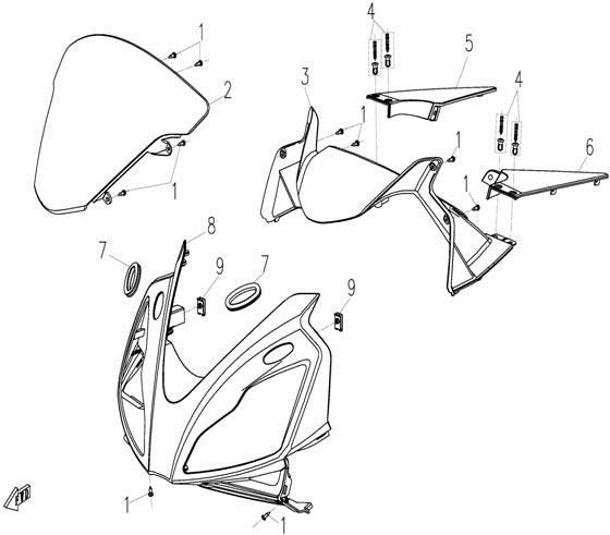 F04-1 - PLASTIC PARTS I