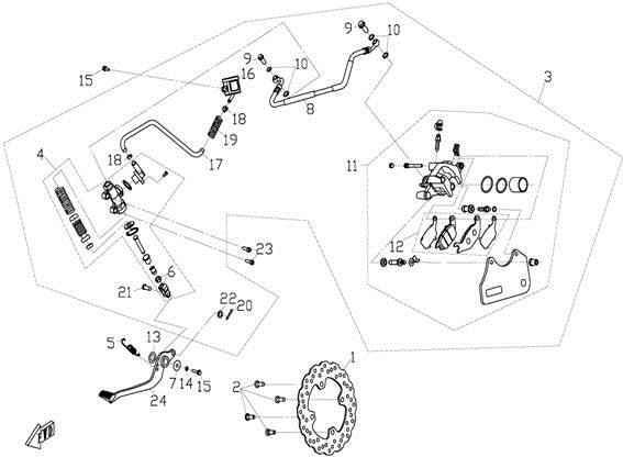 F08-2 - REAR BRAKE SYSTEM