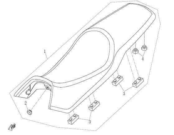 F13 - SEAT ASSY