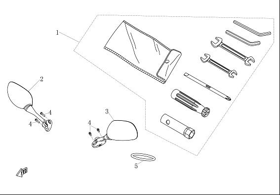F20 - TOOLS& REAR MIRRORS