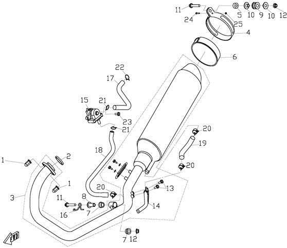 F02-2 - MUFFLER ASSY