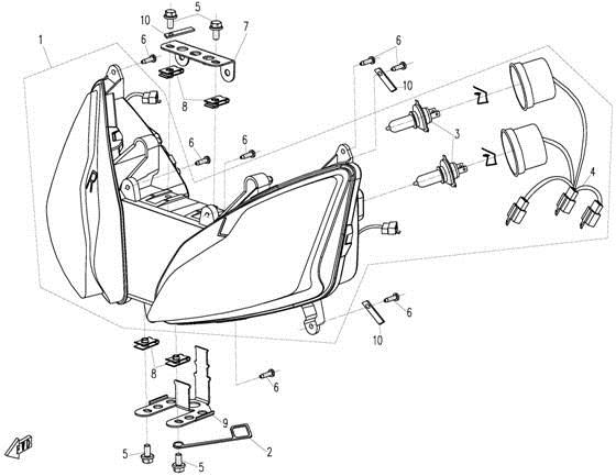 F16-1 - HEADLIGHT