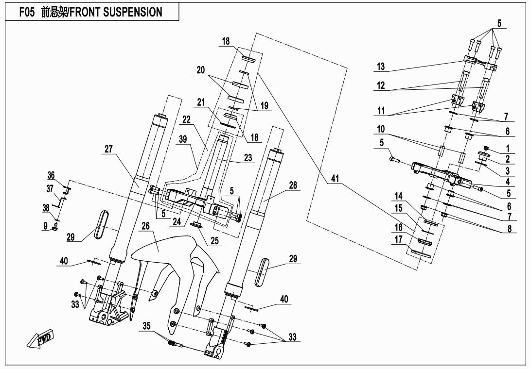 F05 - FRONT SUSPENSION