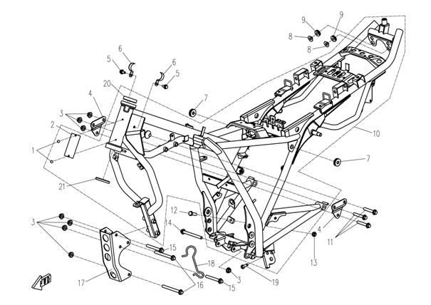 F03 - FRAME ASSY