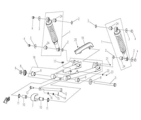 F11 - REAR SUSPENSION