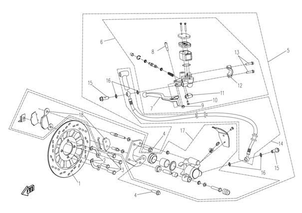 F13 - FRONT BRAKE SYSTEM