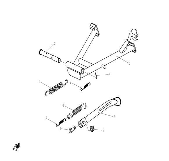 F04 - SIDE STAND