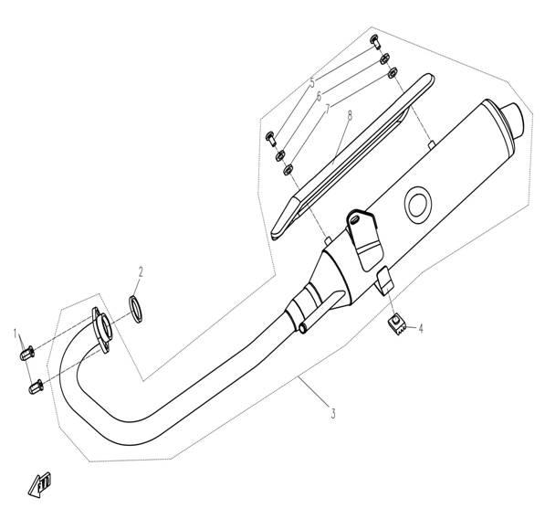 F02 - EXHAUST MUFFLER