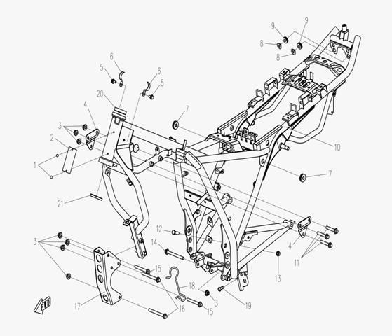 F03 - FRAME ASSY