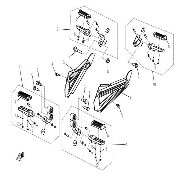F06 - FOOT REST