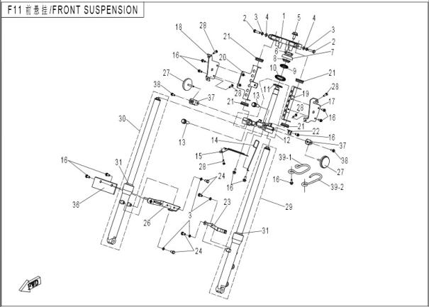 F10 - FRONT SUSPENSION