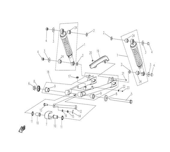 F11 - REAR SUSPENSION