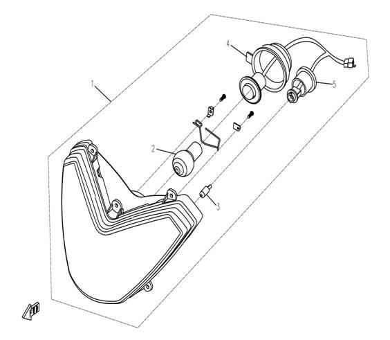 F23 - HEAD LIGHT I