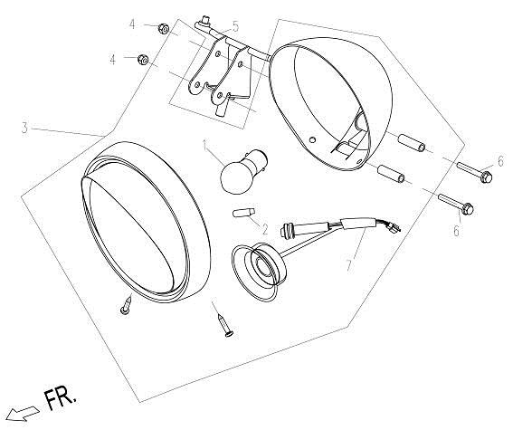 F01 - HEADLIGHT