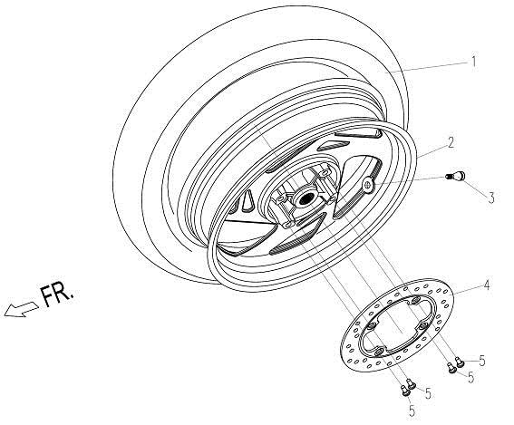 F09 - REAR WHEEL