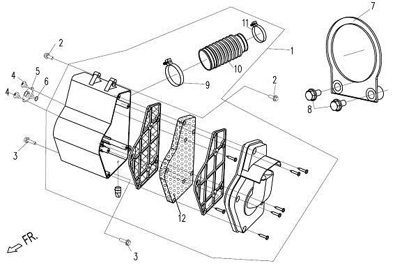 F12 - AIR FILTER