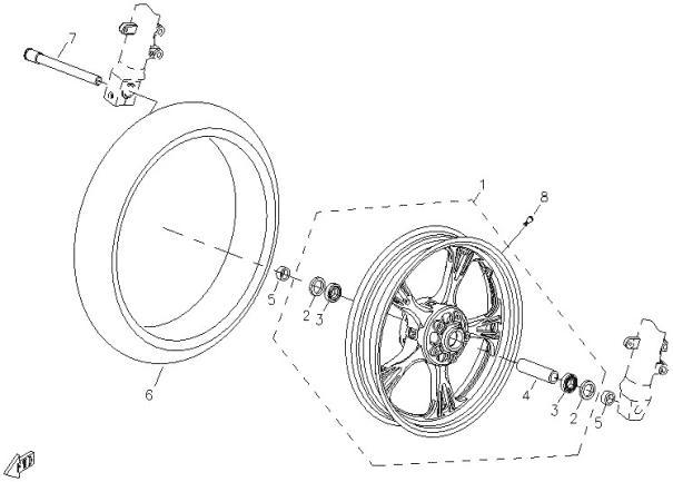 F07 - FRONT WHEEL