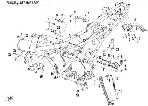 F03 - FRAME ASSY.