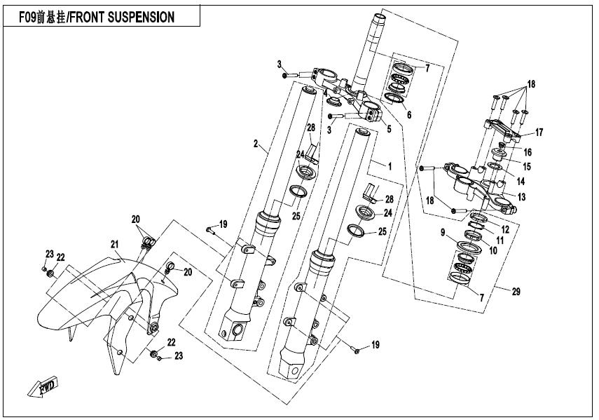 F05 - FRONT SUSPENSION