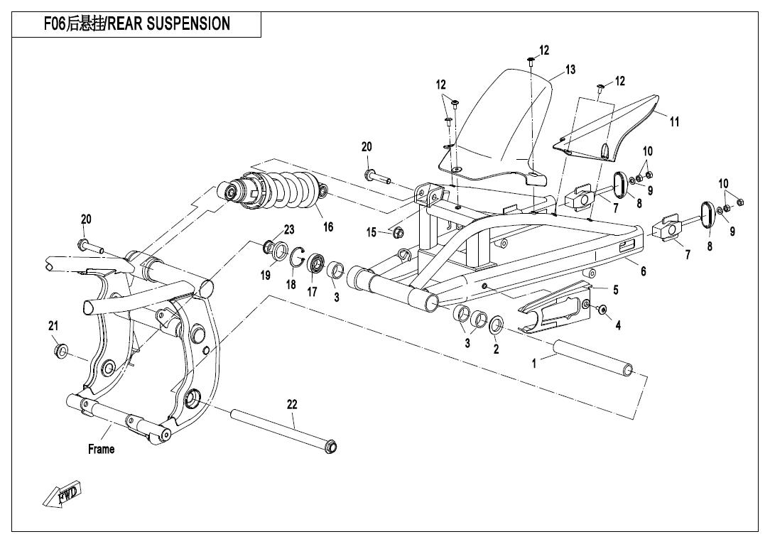 F06 - REAR SUSPENSION