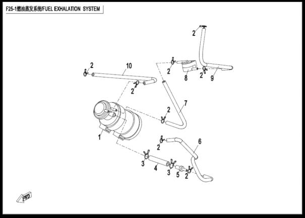 F36-ABS - FUEL EVAPORATION SYSTEM (EURO)