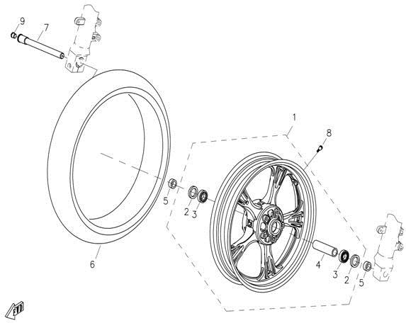 F07 - FRONT WHEEL