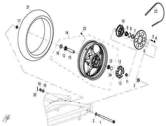 F11 - REAR WHEEL