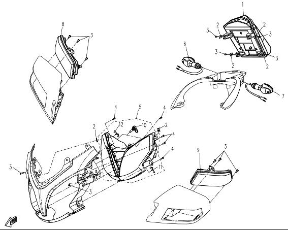 F16 - LIGHT ASSY