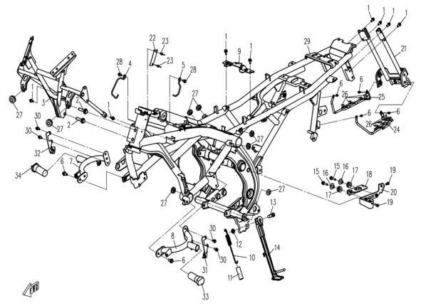 F03 - FRAME ASSY