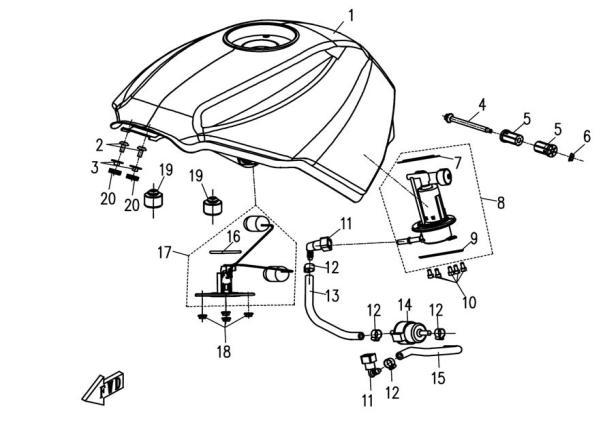 F12 - FUEL TANK