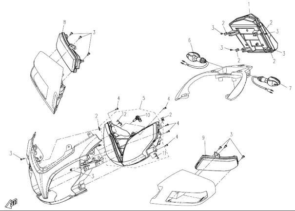 F16 - LIGHT ASSY